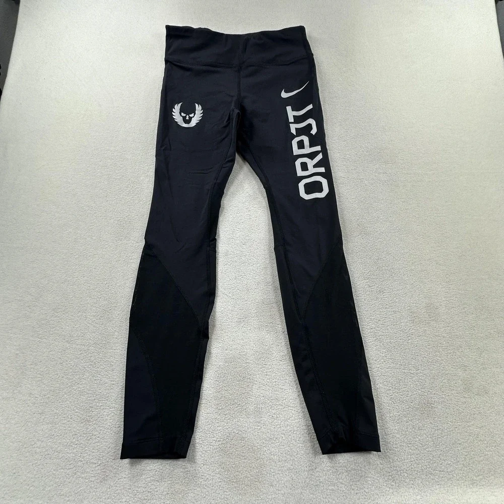 Nike Pants Womens Medium Black Power Epic Luxe Tight Oregon Project ORPJT